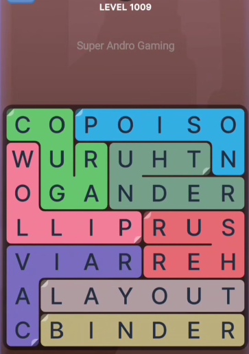 FillWords Level 1009