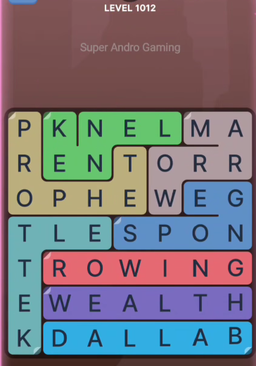 FillWords Level 1012