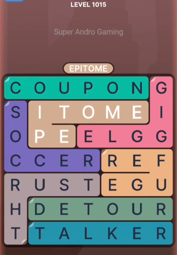FillWords Level 1015
