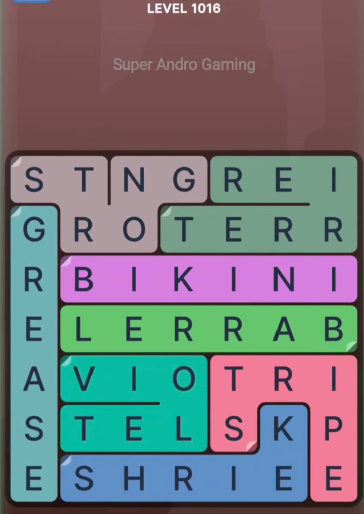 FillWords Level 1016