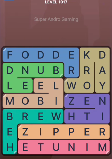 FillWords Level 1017