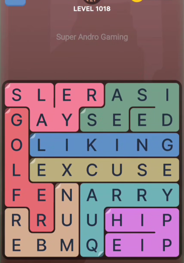 FillWords Level 1018