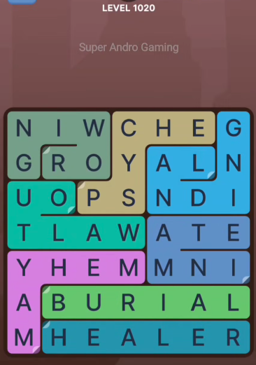 FillWords Level 1020