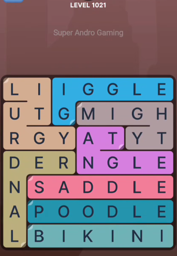FillWords Level 1021