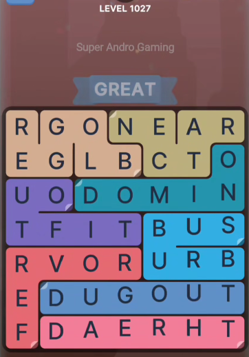 FillWords Level 1027