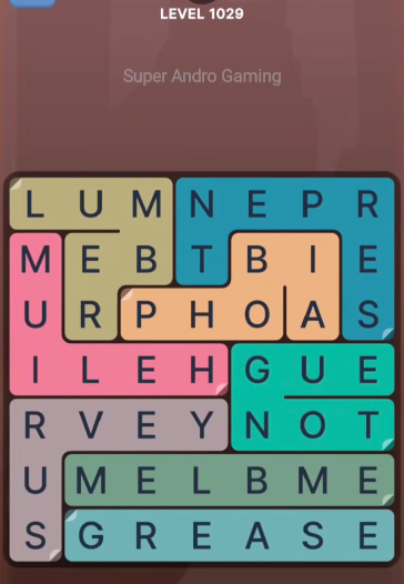 FillWords Level 1029