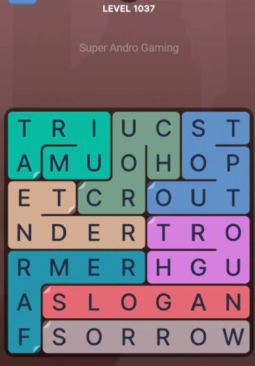 FillWords Level 1037