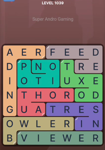 FillWords Level 1039