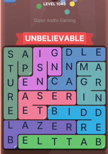 FillWords Level 1043