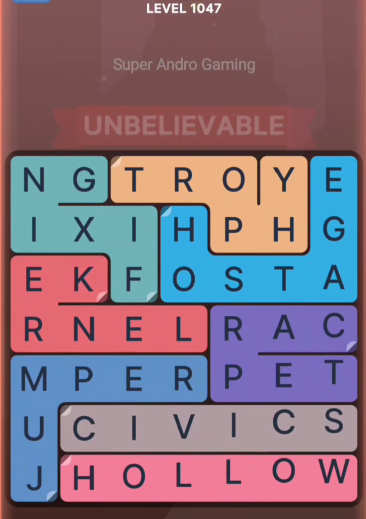 FillWords Level 1047