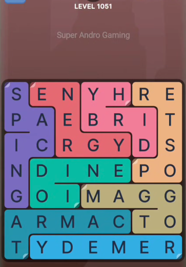 FillWords Level 1051