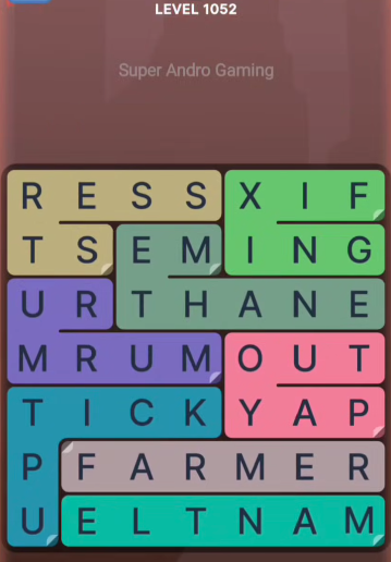 FillWords Level 1052
