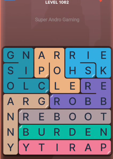 FillWords Level 1062