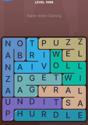FillWords Level 1068