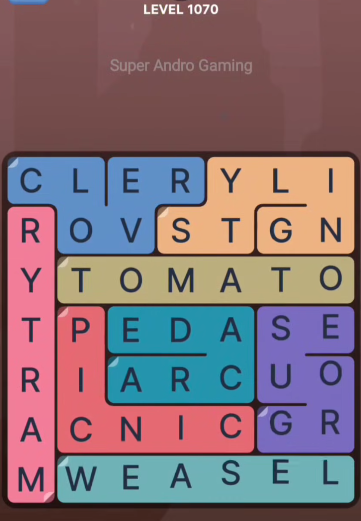 FillWords Level 1070