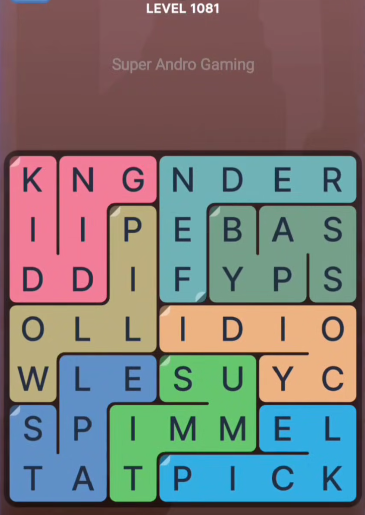 FillWords Level 1081