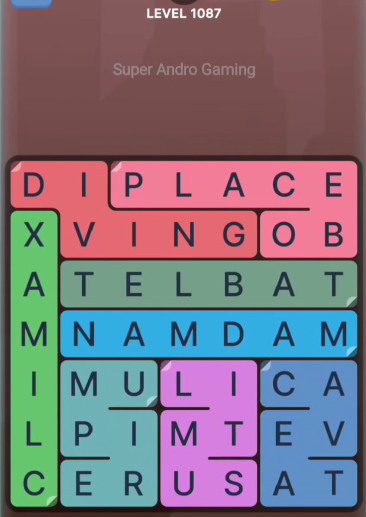 FillWords Level 1087