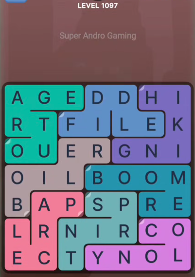 FillWords Level 1097