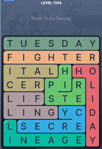 FillWords Level 1104