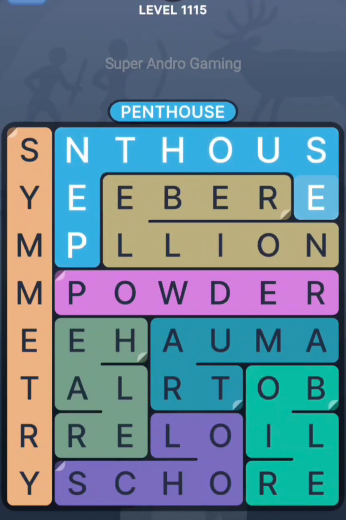 FillWords Level 1115