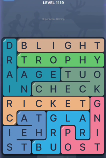 FillWords Level 1119