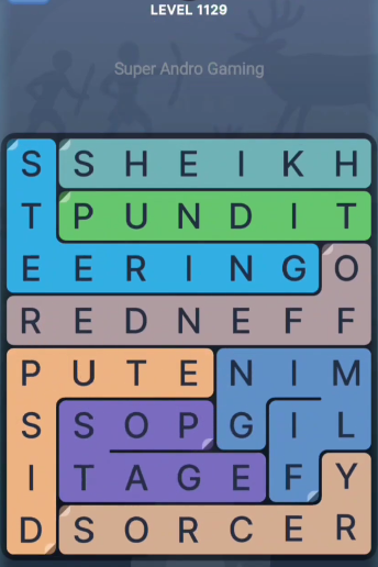 FillWords Level 1129