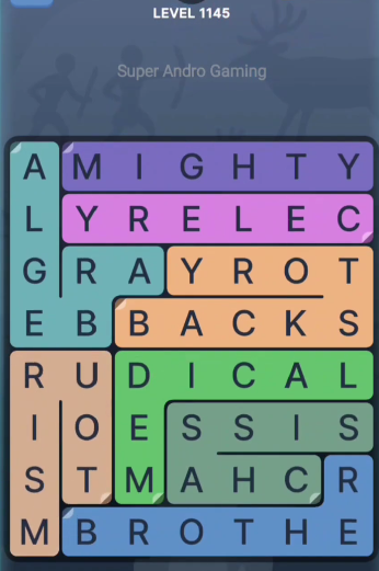 FillWords Level 1145