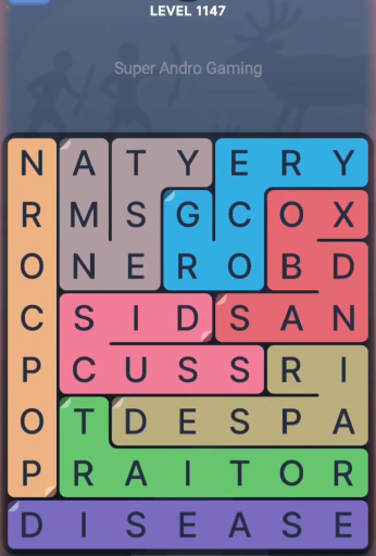 FillWords Level 1147