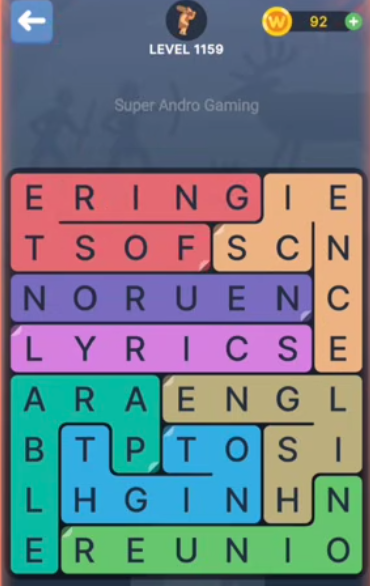 FillWords Level 1159