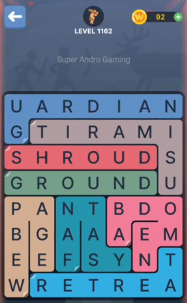 FillWords Level 1162