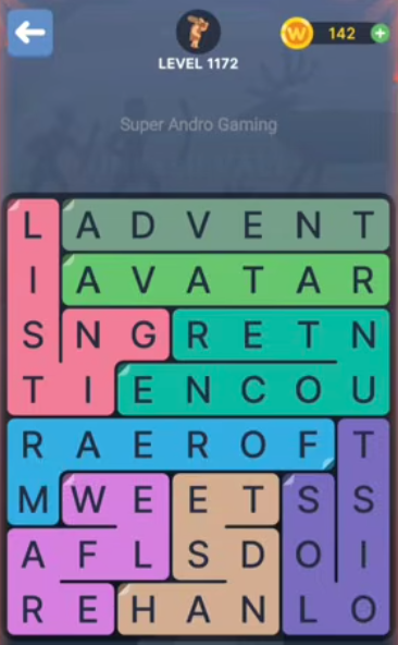 FillWords Level 1172