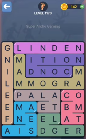FillWords Level 1173