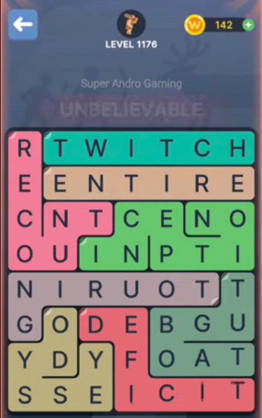 FillWords Level 1176