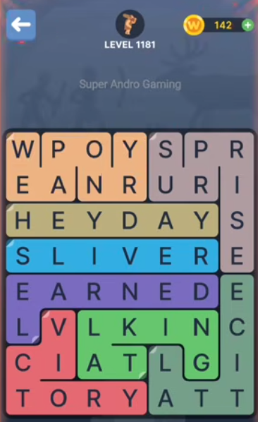 FillWords Level 1181