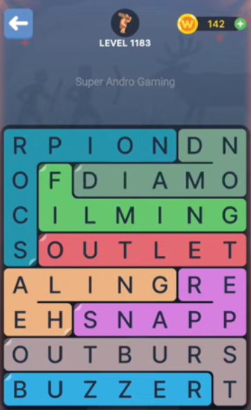 FillWords Level 1183