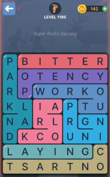FillWords Level 1185