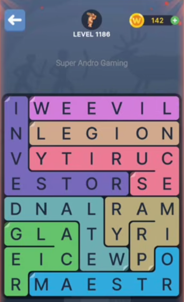 FillWords Level 1186
