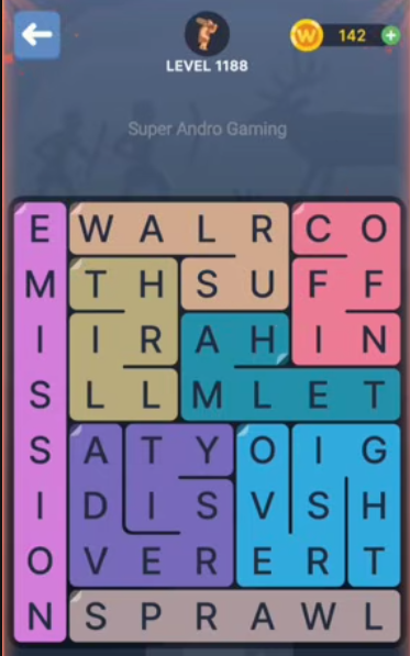 FillWords Level 1188
