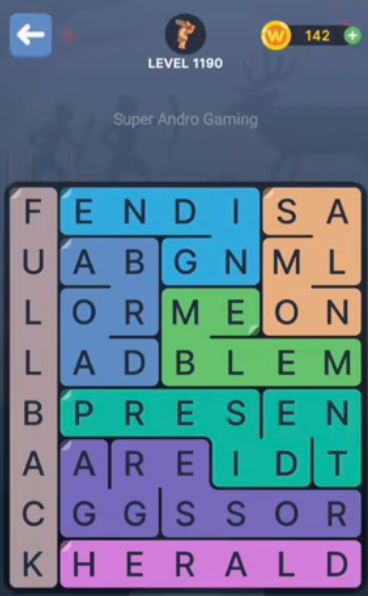 FillWords Level 1190