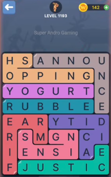 FillWords Level 1193