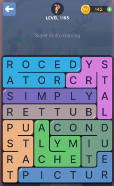 FillWords Level 1195