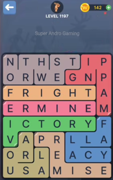 FillWords Level 1197