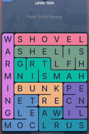 FillWords Level 1205