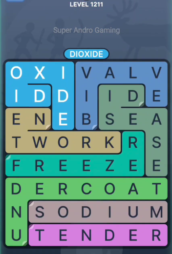 FillWords Level 1211