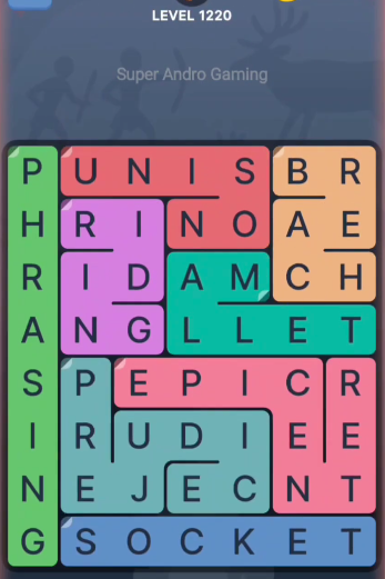 FillWords Level 1220