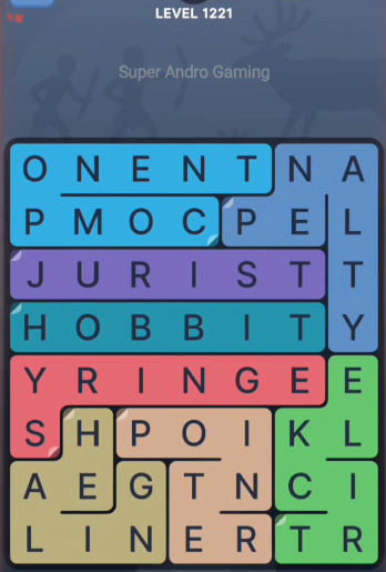 FillWords Level 1221