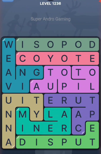 FillWords Level 1236