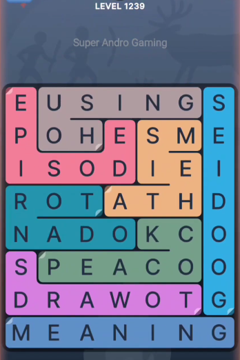 FillWords Level 1239