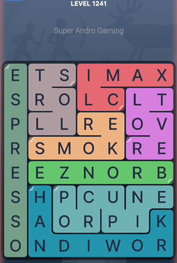 FillWords Level 1241