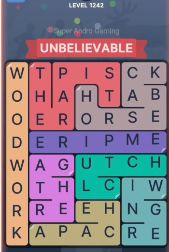 FillWords Level 1242